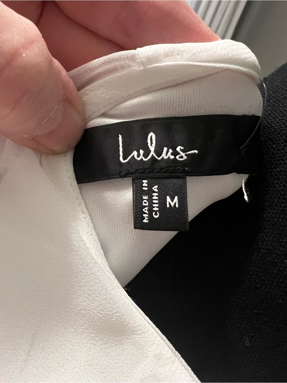 Lulu's White Ruffle Tie-Front Blouse - Picture 4 of 6